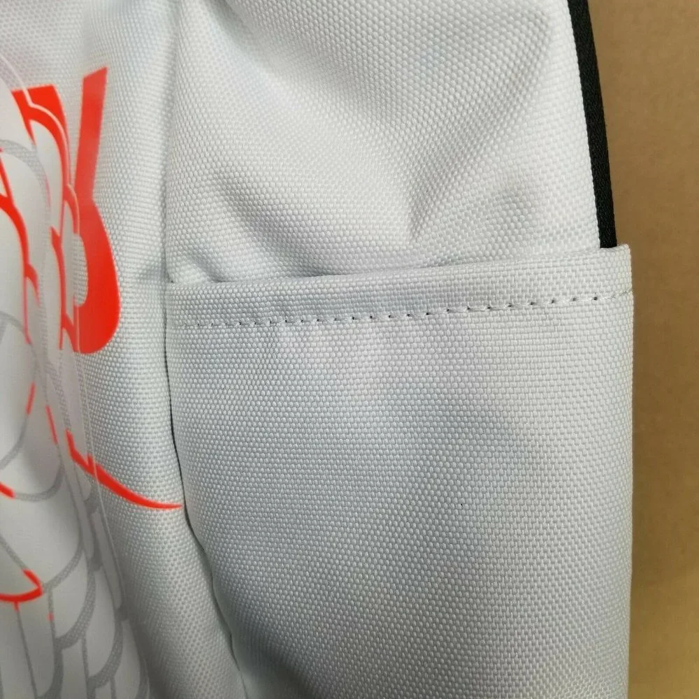 Nike Air Jordan Remix Backpack White 9A0167-001 Laptop Storage Inside New